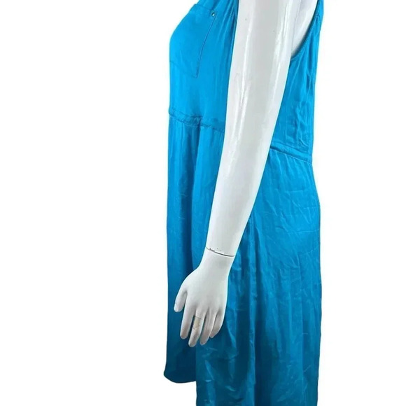 Torrid zip front challis teal dress size 2-2X/18-20 - Picture 5 of 16